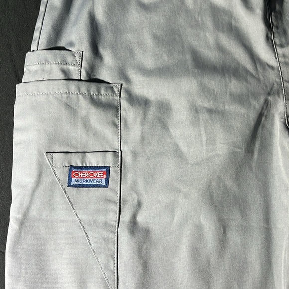 Cherokee Workwear Traditional Classic Scrub Pants - XS Gray Unisex - Picture 7 of 7